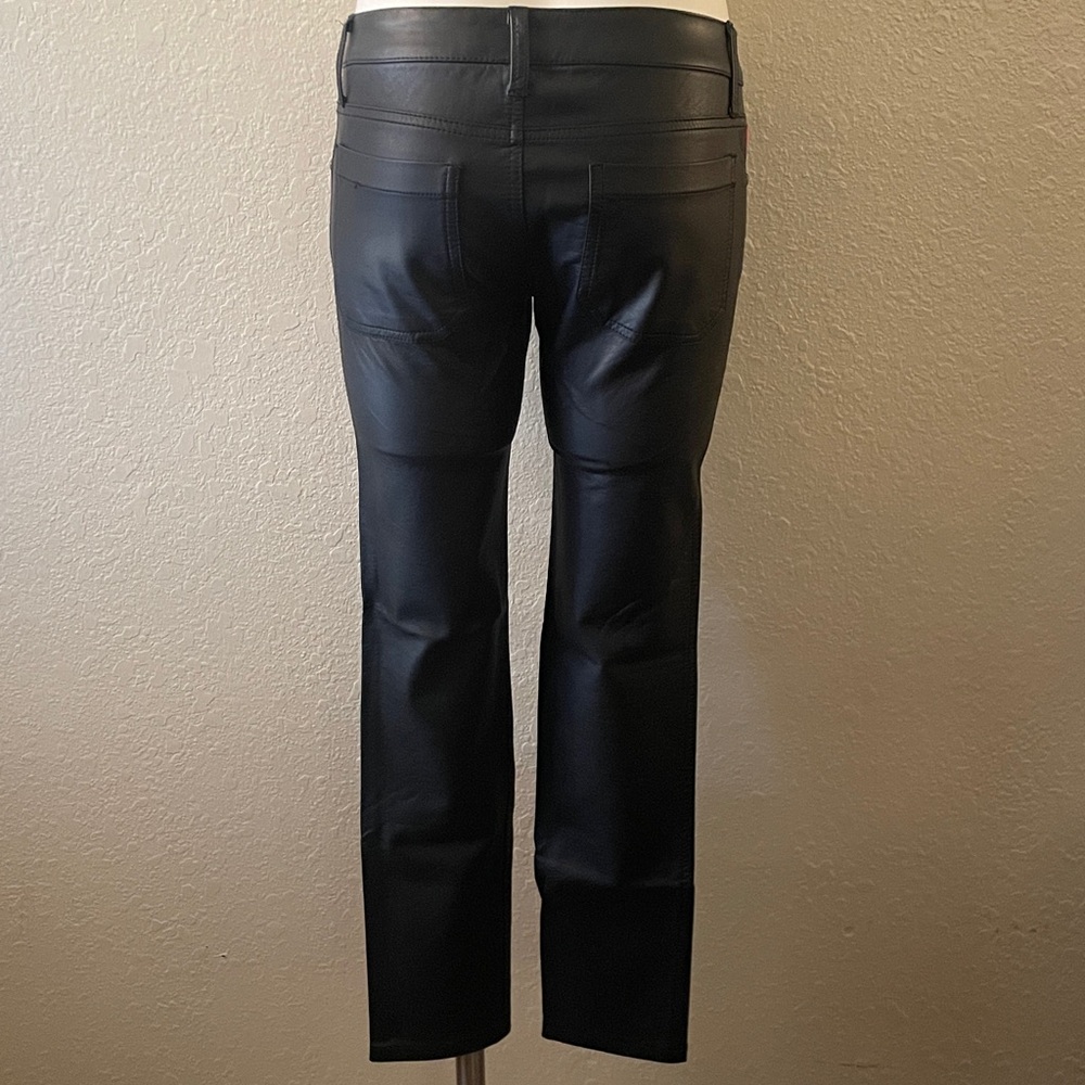 Tripp NYC Black Faux Leather Skinny Pants - Picture 2 of 2